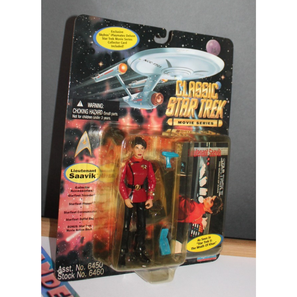Star Trek Classic Movie Series Lieutenant Saavik Wrath Of Khan Toy 1995 Sealed